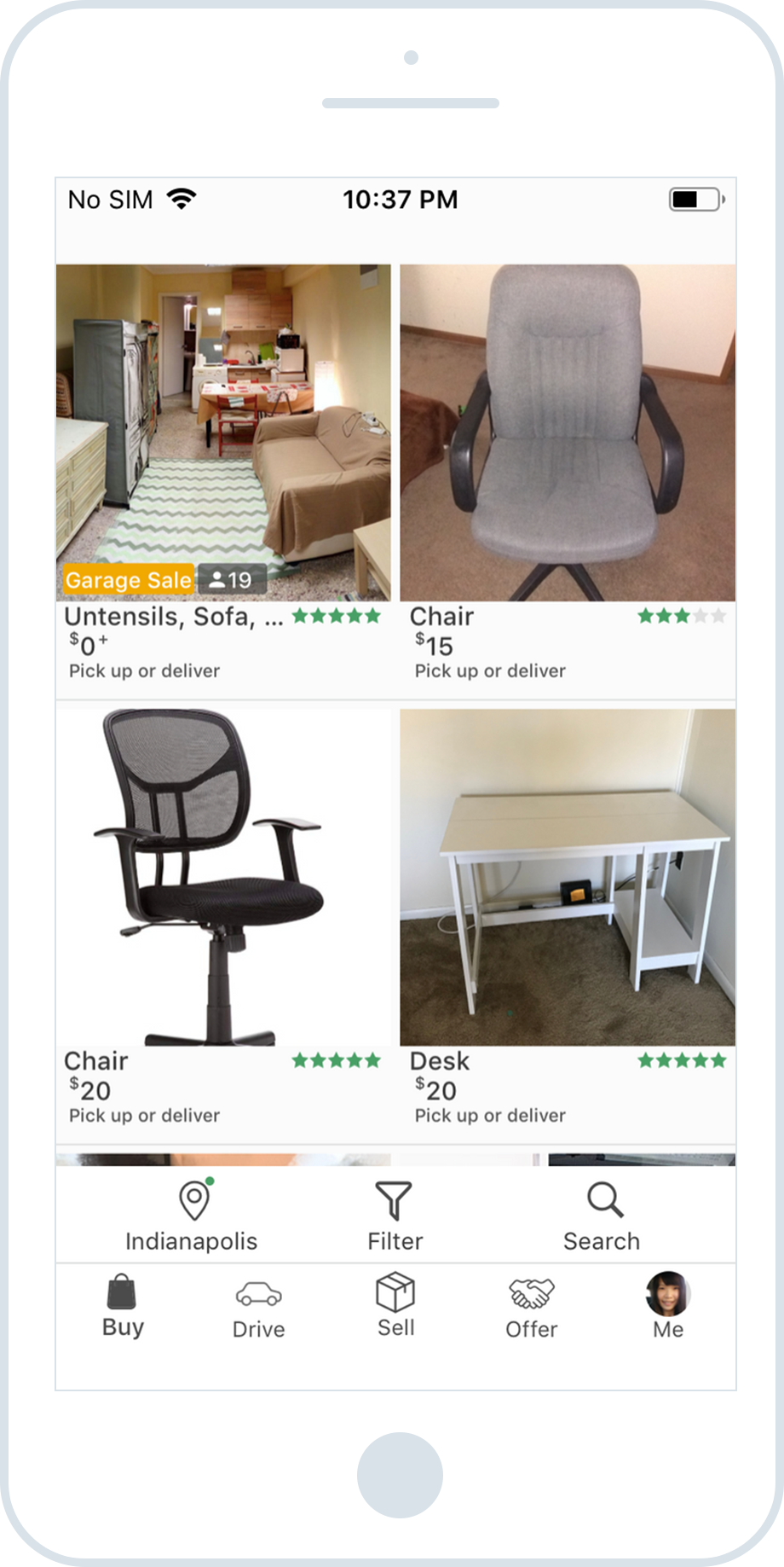 a screen of the project epiq